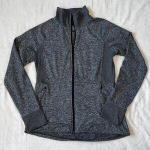 Champion Heather Gray Jogger Jacket size L